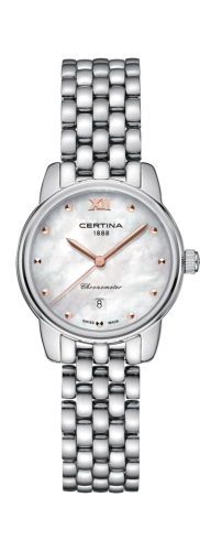 Certina DS-8 Lady Stainless Steel MOP Bracelet