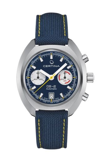 Certina DS-2 Chronograph Automatic Stainless Steel Blue