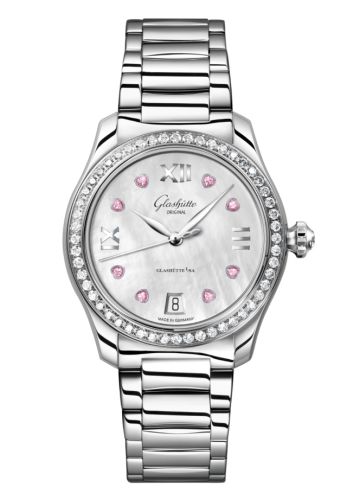 Glashütte Original Lady Serenade Stainless Steel Diamond Valentine's Day - Bracelet