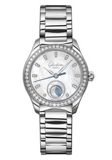 Glashütte Original Lady Serenade Luna Stainless Steel - Diamond MOP Bracelet