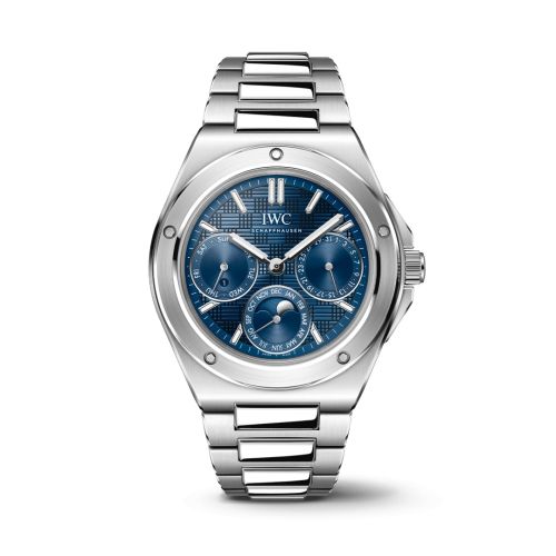 IWC Ingenieur Perpetual Calendar Stainless Steel Blue