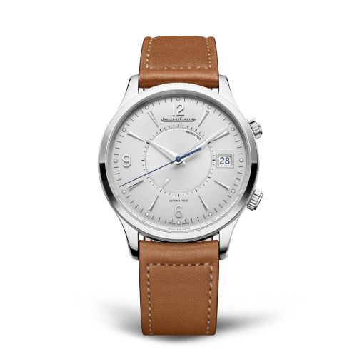Jaeger-LeCoultre Master Control Memovox Stainless Steel Silver Calf
