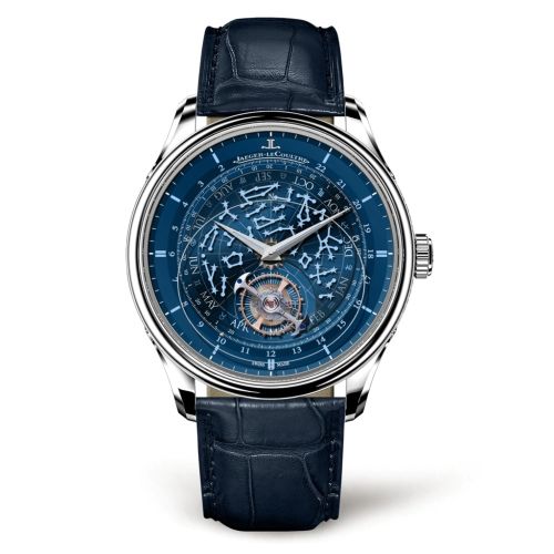 Jaeger-LeCoultre Master Grande Tradition Tourbillon Céleste White Gold Blue