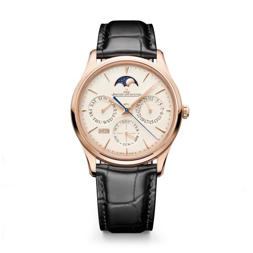 Jaeger-LeCoultre Master Ultra Thin Perpetual Pink Gold Eggshell