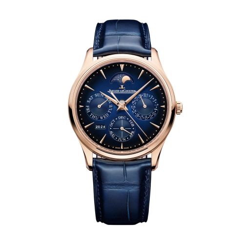 Jaeger-LeCoultre Master Ultra Thin Perpetual Pink Gold Gradient Blue