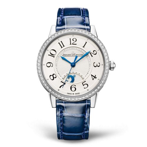 Jaeger-LeCoultre Rendez-Vous Night & Day Medium Stainless Steel - Diamond Silver Alligator