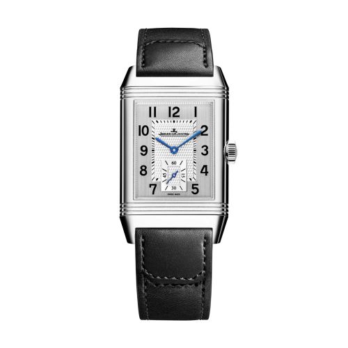 Jaeger-LeCoultre Reverso Classic Large Monoface Small Seconds Stainless Steel Silver Fagliano