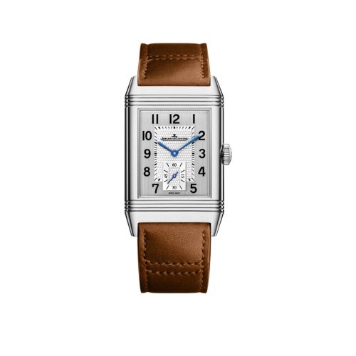 Jaeger-LeCoultre Reverso Classic Large Duoface Small Seconds Stainless Steel Silver Fagliano