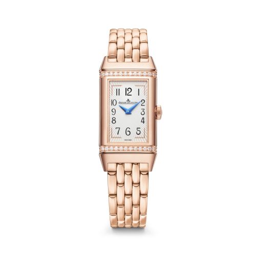 Jaeger-LeCoultre Reverso One Duetto Pink Gold Silver Bracelet