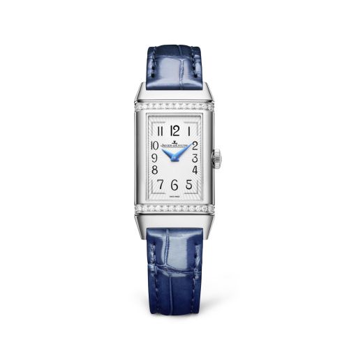 Jaeger-LeCoultre Reverso One Duetto Stainless Steel Silver Alligator