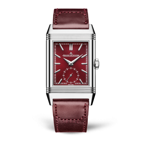 Jaeger-LeCoultre Reverso Tribute Small Seconds Stainless Steel Red Fagliano