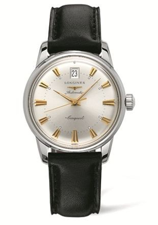 Longines Conquest Heritage Stainless Steel Silver