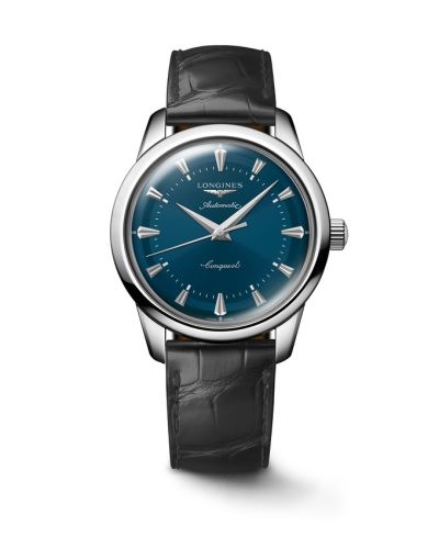 Longines Conquest Heritage 40 Stainless Steel Blue