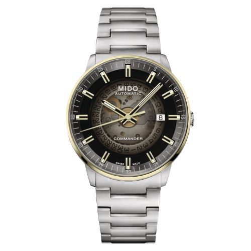 Mido Commander Gradient Stainless Steel - Yellow Gold Bracelet