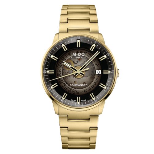 Mido Commander Gradient Yellow Gold Bracelet