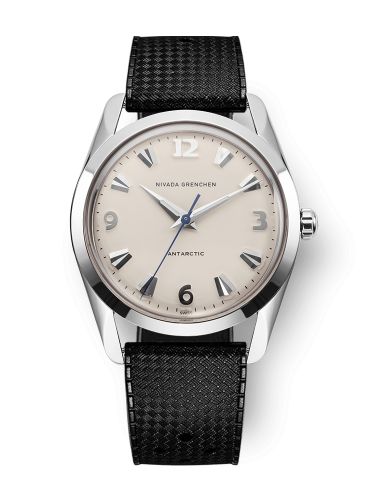 Nivada Grenchen Antarctic 35 Eggshell - White Luminova Stainless Steel Tropic
