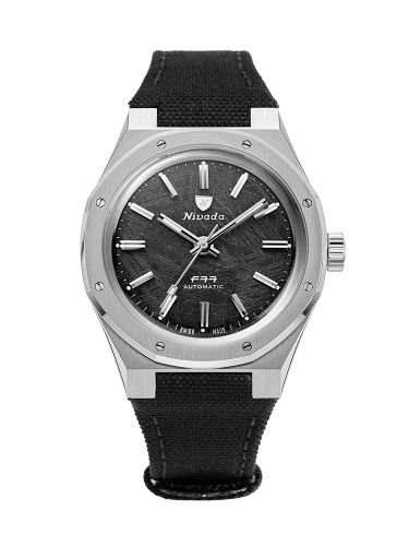 Nivada Grenchen F77 Stainless Steel Meteorite Velcro