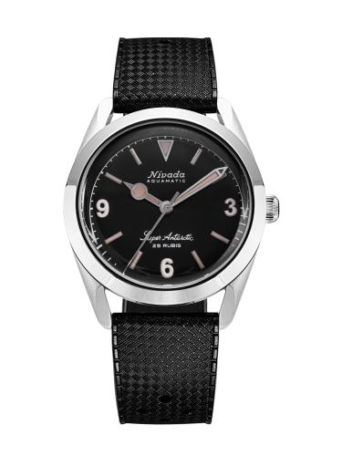 Nivada Grenchen Super Antarctic 3.6.9. Black Stainless Steel Tropic