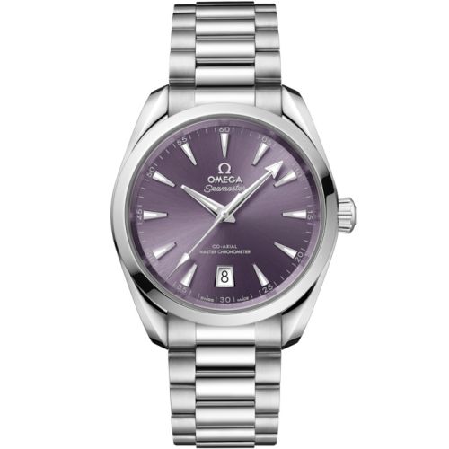 Omega Seamaster Aqua Terra 150M Shades Master Chronometer 38 Stainless Steel Lavender Bracelet