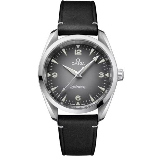 Omega Railmaster Omega Co-Axial Master Chronometer 38 Stainless Steel Grey Gradient