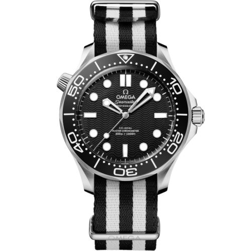 Omega Seamaster Diver 300M Master Co-Axial 42 Stainless Steel Black NATO