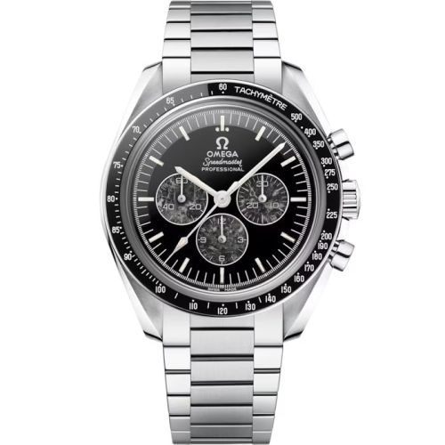 Omega Speedmaster Professional Moonwatch 321 Platinum Black Bracelet