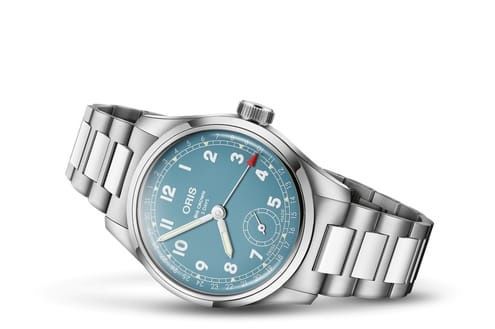 Oris Big Crown Pointer Date 38 Calibre 473 Stainless Steel Blue Bracelet