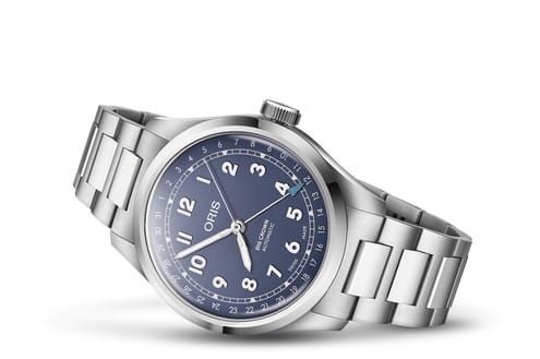 Oris Big Crown Pointer Date 40 Stainless Steel Lilac Bracelet