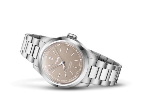 Oris Big Crown 34 Stainless Steel Beige Bracelet