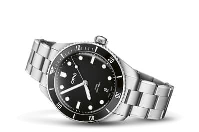 Oris Divers Sixty-Five 39 Stainless Steel Black Bracelet