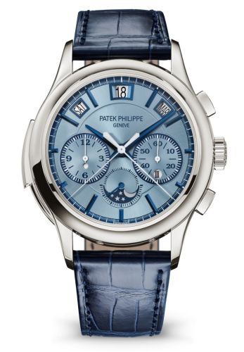 Patek Philippe Minute Repeater Split-Seconds Chronograph Perpetual Calendar White Gold Ice Blue