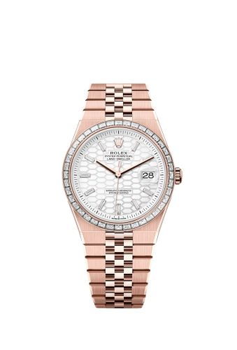 Rolex Land-Dweller 40 Everose - Baguette White Flat Jubilee