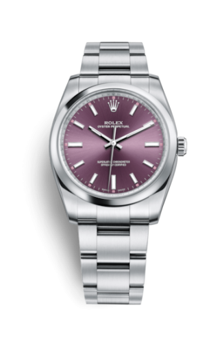Rolex Oyster Perpetual 34 Red Grape