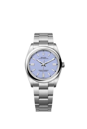 Rolex Oyster Perpetual 36 Stainless Steel Lavender