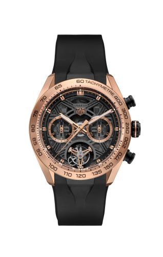 TAG Heuer Carrera Chronograph Tourbillon Extreme Sport Rose Gold - Titanium Grey Rubber