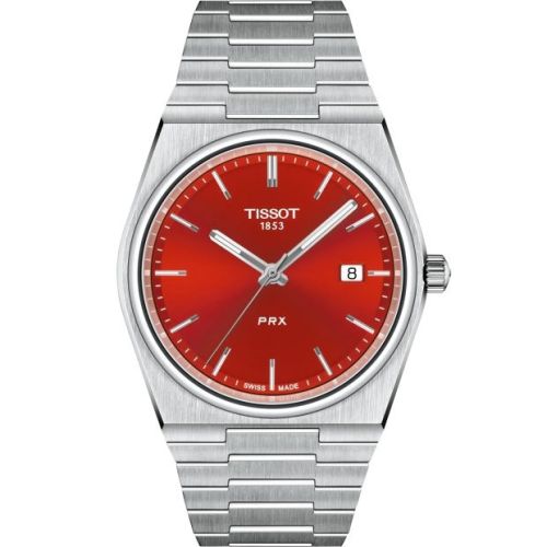 Tissot PRX Quartz Stainless Steel Red