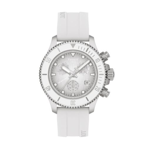 Tissot Seastar 1000 Quartz Chronograph Stainless Steel White
