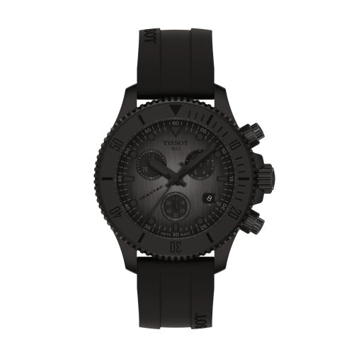 Tissot Seastar 1000 Quartz Chronograph PVD Black