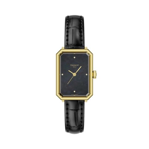 Tissot SRV Yellow Gold Black MOP
