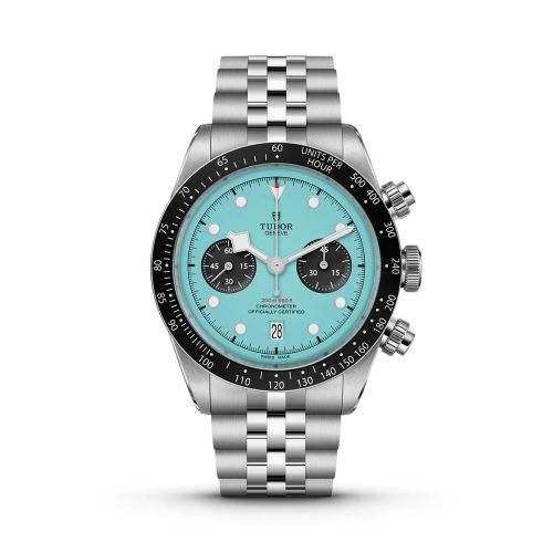 Tudor Heritage Black Bay Chronograph Flamingo Blue