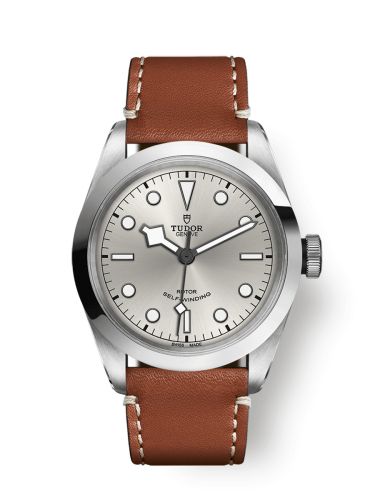 Tudor Heritage Black Bay 41 Silver Brown Leather