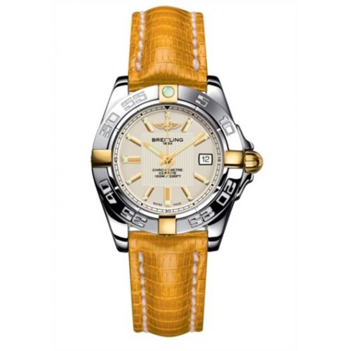 Breitling Galactic 32 Two Tone Silver Teju