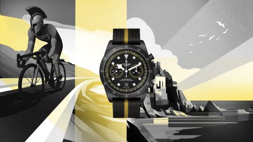Tudor Pelagos FXD Chrono Yellow Tour de France