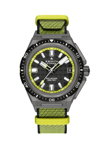 Zenith Defy Extreme Diver Shadow Fabric