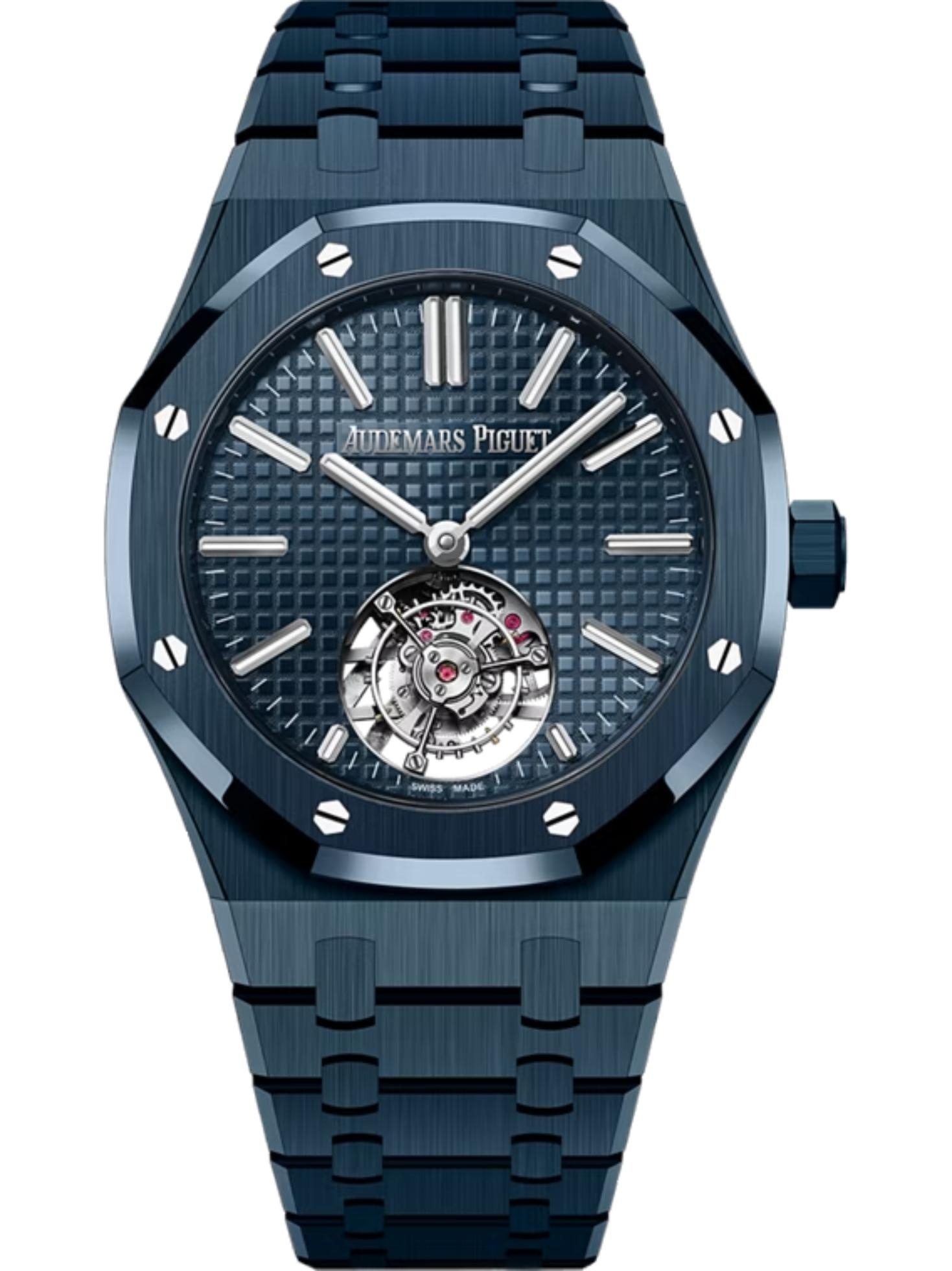 Audemars Piguet Royal Oak Self-Winding Flying Tourbillon Blue Ceramic