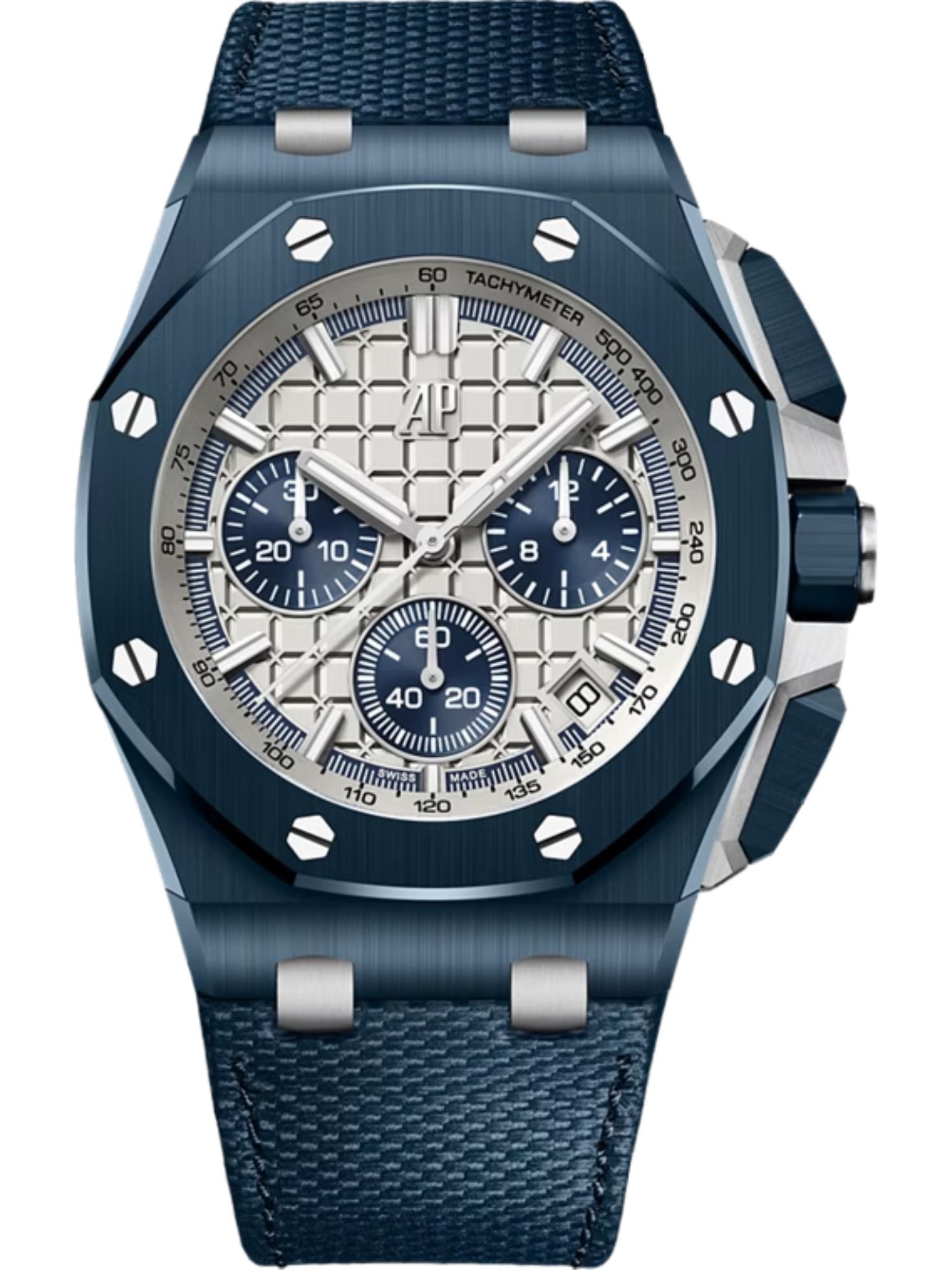 Audemars Piguet Royal Oak Offshore 43 “Bleu Nuit, Nuage 50” / Beige