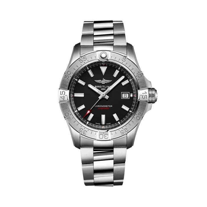 Breitling Avenger Automatic Wings Black / Bracelet