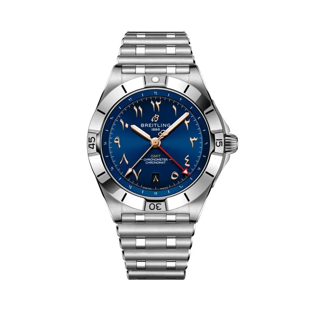 Breitling Chronomat 40 GMT Stainless Steel / Blue / Malaysia