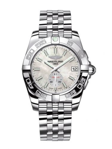 Breitling Galactic 36 Automatic Stainless Steel Pearl Bracelet