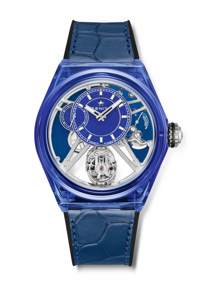 Zenith Defy Zero G Blue Sapphire / Lapis Lazuli